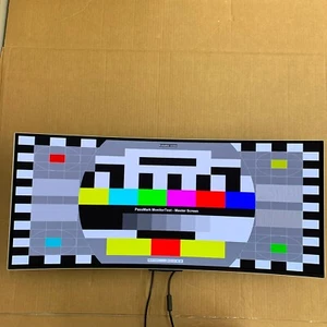 Samsung 34Inch Odyssey 175Hz QD-OLED WQHD LS34BG850SNXZA Curved Gaming Monitor - Picture 1 of 11