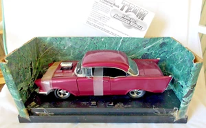 Chevrolet Bel Air Street 1957 púrpura máquina escala 1:18 - Imagen 1 de 8
