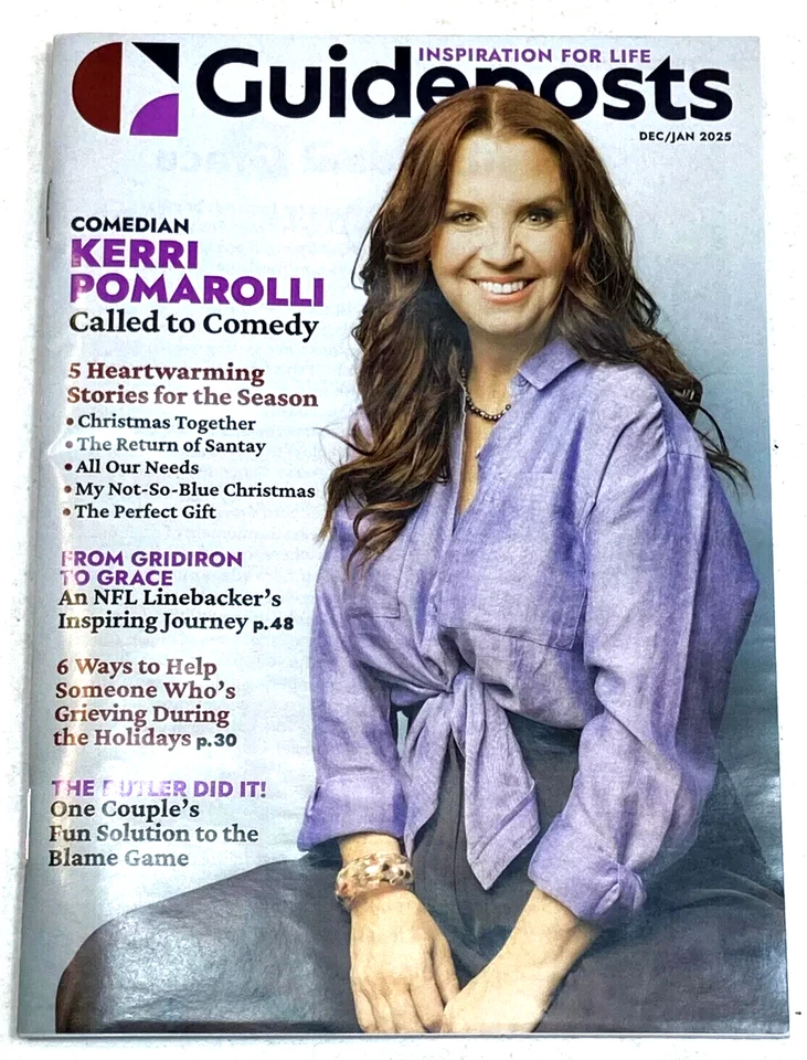 Guideposts Magazine Dec 2024 Jan 2025 Comedian Kerri Pomarolli FREE US SHIP - Image 1 of 1