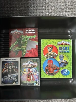 Power Rangers Dvd and Coluring/Fun Book Bundle- Mighty Morphin and Mystic Force  - Image 1 of 4