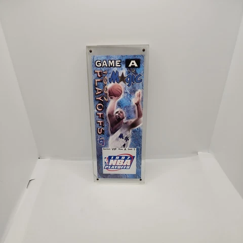 Orlando Magic 1997 NBA Playoffs VIP Ticket Game A Cover