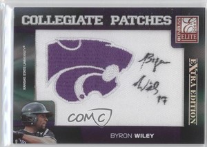 2008 Donruss Elite Extra Edition Collegiate /248 Byron Wiley #CP-23 Patch Auto