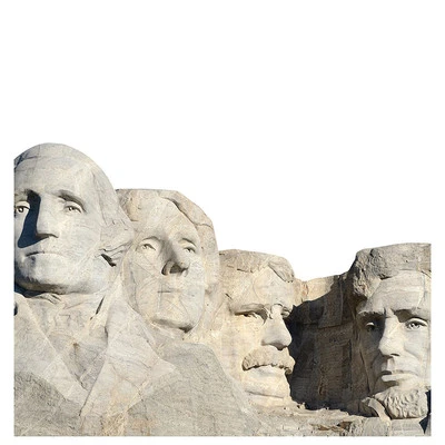 MOUNT RUSHMORE MONUMENT Presidents CARDBOARD CUTOUT Standee Standup Poster Prop - Image 1 of 2