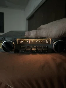 WORKS 1960 1961 1962 AMC Rambler AM Push-Button Radio Assembly OEM Motorola 04MA - Picture 1 of 19