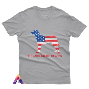 Camiseta Estampada Algodón Sin Correa Freedom Jersey EE. UU. América para Hombres Mujeres - Imagen 1 de 8