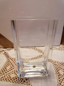 Peill schwere Kristallvase " Quadro " OVP - Bild 1 von 3
