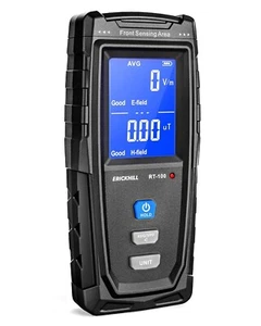 🔥 ERICKHILL EMF Meter, Rechargeable Digital Electromagnetic Field Radiation Det - Picture 1 of 8