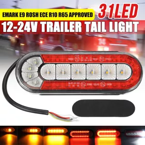 Sequential Indicator LED Tail Light Trailer Ute Caravan Truck Stop 12-24V - Picture 1 of 19