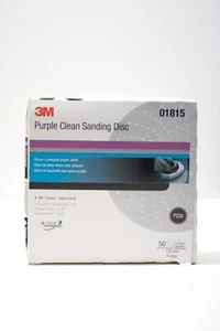 Disco de lijado limpio púrpura 3M 01815 gancho P220 6 pulgadas 152 mm 48 piezas - Imagen 1 de 7