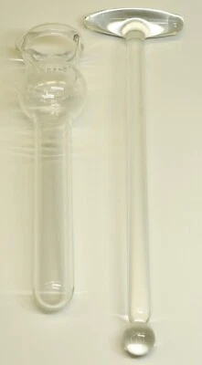 Molinillo de pañuelos Corning Pyrex 15 ml con mortero Foto 1 de 4