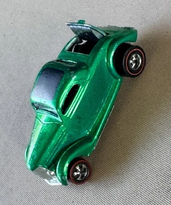 WOW EN MUY BUENA CONDICIÓN 1969 36 Ford cupé color verde negro interior Redline HotWheels originales Foto 1 de 4