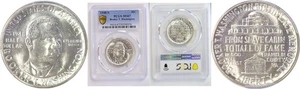 1948-S 50C Booker T. Washington Commemorative Half Dollar PCGS MS-67 - Picture 1 of 3
