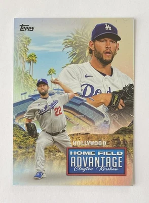 2024 Topps Clayton Kershaw Home Field Advantage Case Hit #HFA-2 Dodgers HOF - Image 1 of 2