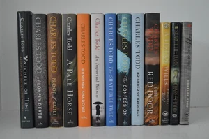 Charles Todd Lot of 13 HC Books New York Times Bestseller Mystery Rutledge - Bild 1 von 15