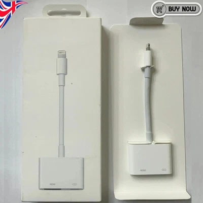 FOR IPhone 8 PIN TO HDMI DIGITAL AV TV ADAPTER CABLE IPAD IPHONE EP-806-LH - Image 1 of 4