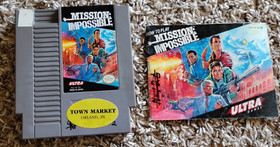Mission: Impossible for the NES - Cartridge & Manual - TESTED WORKING - Retro MI