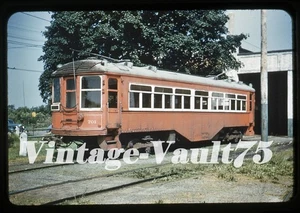 DUPLICATE SLIDE TROLLEY 701 LVT LEHIGH VALLEY TRANSIT ALLENTOWN PA 1947 - Picture 1 of 1