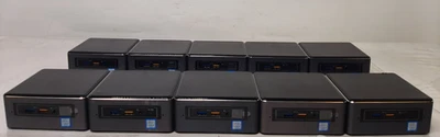 Lot of 10 | Intel NUC Mini Desktop NUC7i3BNH | Core i3-7100U | 8GB DDR4 #2 - Image 1 of 4