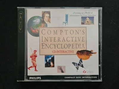 COMPTON'S INTERACTIVE ENCYCLOPEDIA Philips CD-I CDI COMPLETE Very Good Condition - Image 1 of 4