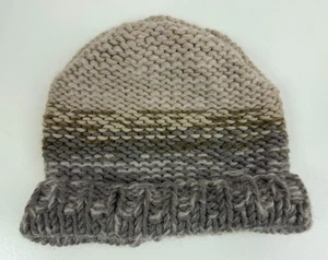Anna kula New York Merino Wool Mohair Khaki Slouchy Hat ONE SIZE NWT $120 - Picture 1 of 4