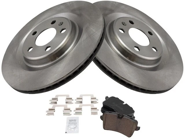 Kit de pastillas de freno trasero y rotor para Audi A6 Quattro 2012-2018 3,0 L V6 2015 RJ742FN Foto 1 de 1