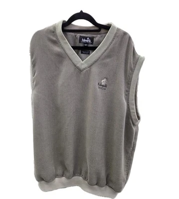CHALECO DE GOLF ASHWORTH CORTAVIENTOS PARA HOMBRE XL Bolsillos sin mangas Cuello en V Caqui  Foto 1 de 4