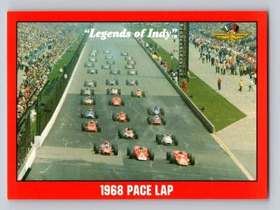 1992 Collegiate Collection Legends of Indy #63 1968 Pace Lap - Image 1 of 2