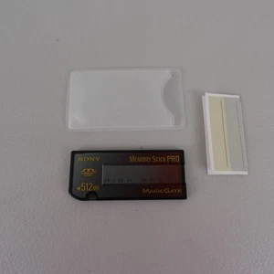 Sony Memory Stick Pro High Speed Magic Gate 512MB MSX-512N Camera Memory Card - Picture 1 of 3