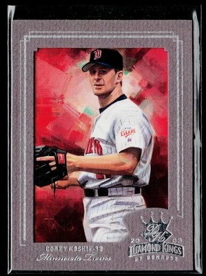 2003 Donruss Diamond Kings #35 Corey Koskie (Silver Foil) /400 - Image 1 of 2