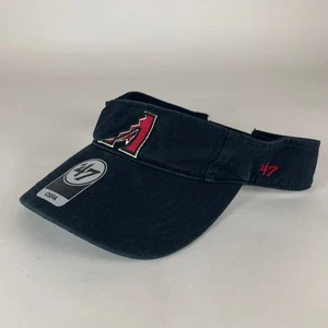 Arizona Diamondbacks MLB Black 47 Brand Strapback Adjustable Visor New - Picture 1 of 6