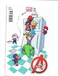 AVENGERS #1 2012 Variant By SKOTTIE YOUNG - Marvel  - Picture 1 of 2