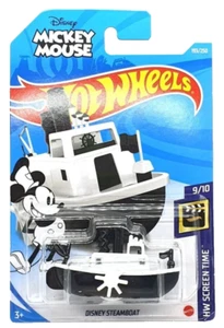 NEW Hot Wheels Disney Steamboat Willie Mickey Mouse - Picture 1 of 1