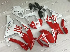 Fit for 2008-2016 YZF R6 Red White Fiat ABS Injection Bodywork Fairing Panels - Picture 1 of 4