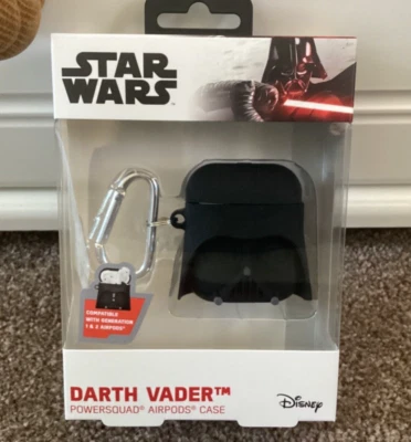 Star Wars Darth Vader AirPods 1/2 Silicone Protective Case new - Image 1 of 4