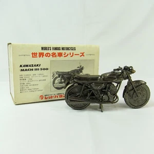 [MODEL] Kawasaki MACH III 500SS diecast metal figure 1/15 Japan - Picture 1 of 5