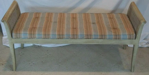 Kindel Tufted Upholstered Bench Grand Rapids Michigan Made in USA Cover