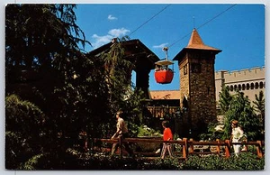 Skyway over the Magic Kingdom Walt Disney World Chrome Postcard Unused - Picture 1 of 2