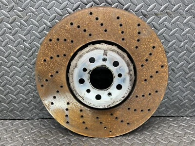 ✨ROTOR DE DISCO PERFURADO FREIO DIANTEIRO DIREITO FABRICANTE DE EQUIPAMENTO ORIGINAL 2020-2023 BMW X3M F97 G01 G02 - Imagem 1 de 4