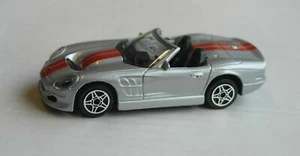 Bburago Shelby Series One 1 silbermetallic 1:43 Modellauto Sportwagen Roadster - Picture 1 of 4