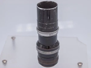 Wollensak Cine-Telephoto 4 Inch 101mm F4.0 C Mount Lens For M4/3 BMPCC Bolex - Picture 1 of 8