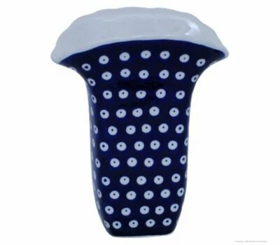 Original Bunzlauer Keramik 500ml Vase "Lotta" 18,0 cm – Blumenvase, Dekor 42 - Bild 1 von 3