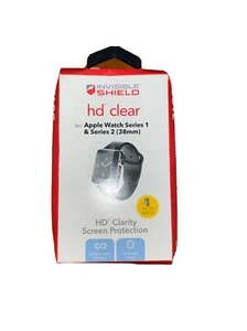 Invisible Shield HD Clear Screen Protector Apple Watch Series 1, 2, 3 - Picture 1 of 2