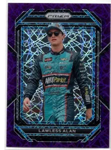 2023 Prizm Nascar Racing Lawless Alan Velocity Purple Prizm /199 no 55 #55 #/199 - Picture 1 of 2