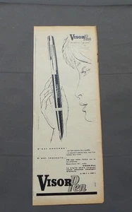 PUB PUBLICITE ANCIENNE ADVERT CLIPPING 230517 / VISOR PEN LE STYLO JEUNE - Imagen 1 de 1