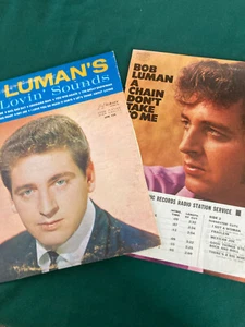 2 Bob Luman Records/vinyl NM Chain dont Take to me Livin Lovin souds epic/hickor - Imagen 1 de 5