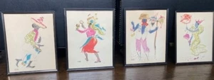 Michael Berry 1954 art prints - set of 4 - Picture 1 of 1