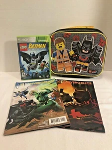 Lego Batman Xbox 360 Comic Book Lunch Kit Bundle Very Cool❄️🥶 School - Picture 1 of 8