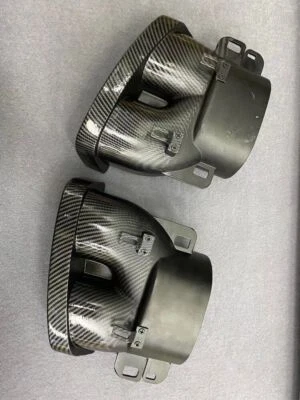 Tubo silenciador puntas escape trasero apto para Mercedes Benz C E S AMG C63 GLE E63 S63 Foto 1 de 4