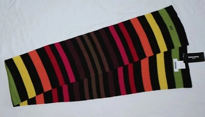 SONIA RYKIEL ENFANT узкий шерсти в полоску шарф девочек или мальчиков 7 X 58 новый без ЯРЛЫКОВ - Изображение 1 из 4