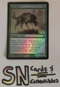¡1x FOIL Rot Wolf (Mirrodin Asediado)! ¡Envío gratis casi nuevo/m! - Imagen 1 de 1
